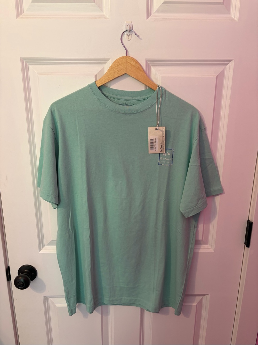Fish Hippie Men's Short Sleeve Crew Tee in Mint Green